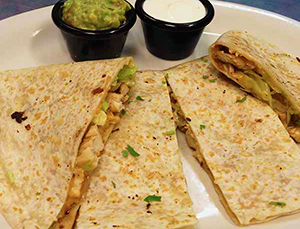 quesadillas